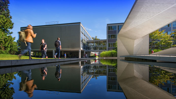 Buchanan courtyard fountain